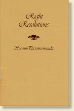 Right Resolutions